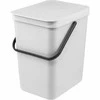 Šiukšlių dėžė BRABANTIA Sort &amp; Go, šviesiai pilkos sp., 25 L