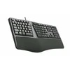 Klaviatūra C-Tech C-TECH Klaviatūra KB-113E USB, ERGO, juoda, CZ/SK