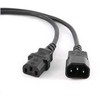 C-TECH maitinimo kabelis, ilgintuvas, 3m VDE 230V