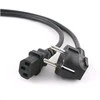 C-Tech C-TECH maitinimo kabelis 1,8 m kabelis 220/230V maitinimo šaltinis, VDE