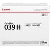 Canon 039H Originalus Juoda 1 vnt