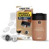 Caps Me CAPSME Minimalist Pack daugkartinio naudojimo kapsulės (be kavos), Nespresso