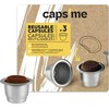 Caps Me CAPSME Nespresso reusable pods x3