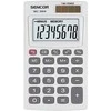 Sencor Calculator SEC 255/8, balta, kišeninis, 8 vietos, dvigubas maitinimo šaltinis