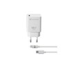 Cellular Line Įkroviklis jungiama į tinklą Cellularline su portem USB-C 18 W do szybszego ładowania modeli iPhone 8 lub nowszych su portem USB-C do Lightning