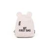 CHILDHOME VAIKIŠKA KUPRINĖ MY FIRST BAG, TEDDY OFF Baltas