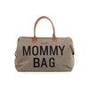 CHILDHOME DIDELIS MAMOS REIKMENŲ KREPŠYS MOMMY BAG, CANVAS - KHAKI
