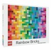 Dėlionė LEGO Rainbow Bricks 1000 dalys