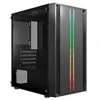 Crono CRONO dėklas PCC-200-3 Midi Tower, bezzdroje, juoda