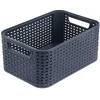 Daiktadėžė CURVER STYLE, 18 l, pilka, 38×28×17 cm