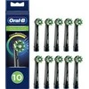Oral-B CrossAction juodos spalvos leidimo šepetėlio galvutės su CleanMaximiser šereliais, skirtos holistiniam burnos valymui, 10 vnt.