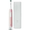 Oral-B | Elektrinis dantų šepetėlis | Pro Series 1 Cross Action | Įkraunamas | Suaugusiems | Šepetėlių skaičius galvutės įeina 1 | Number of teeth brushing modes 3 | Rožinė