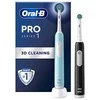 Oral-B Braun D305.523.3H PRO Series 1 Elektrinių Dantų Šepetėlių Rinkinys