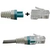 DATACOM Cuff for RJ45 plug mėlynas/baltas