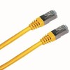 DATACOM Patch kabelis FTP CAT5E 0.5m žlutá
