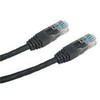 DATACOM Patch laidas UTP CAT5E 0,25m juodas