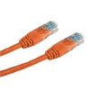 DATACOM Patch kabelis UTP CAT5E 0.5m oranžový