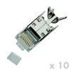 DATACOM CONNECTOR 8p8c RJ-45 STP Cat7(6A) laidas 10Ks