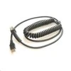 „Datalogic“ kabelis, USB, A tipas, suvyniotas, POT, CAB-524, 8 pėd.