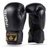 BUSHIDO 6oz bokso pirštinės vaikams – 4Fighter juodos
