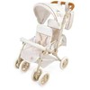 DeCuevas Toys DeCuevas 90378 Skládací kočárek pro dvojčata panenky s taškou Verona 2024 - 72 cm