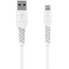 Kabelis USB Fixed USB-A - Lightning 1.2 m Baltas (FIXD2-UL12-WH)