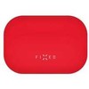 Fixed Ultracienkie silikonowe etui Silky dla Apple AirPods Pro 3 raudona