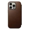 Nomad Modernus odinis dėklas, rudas – iPhone 16 Pro
