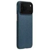 Dėklas Pitaka Ultra Slim Case Apple iPhone 17 Pro, mėlynas