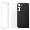 Dėklas MS916CBE Frame Cover Samsung Galaxy S23 Plus, Juodas