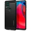 Dėklas Spigen Rugged Armor, juodas - Motorola Moto G Stylus 5G