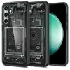 Dėklas Samsung Galaxy S23 FE Spigen Ultra Hybrid Crystal Zero One