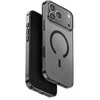UNIQ Airsuit Dėklas iPhone 17 Pro Max Magclick įkrovimui, juodos spalvos