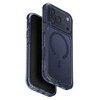 UNIQ Combat dėklas skirtas Apple iPhone 17 Pro Max Magclick Charging mėlynos spalvos