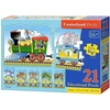 Castorland Dėlionė 21 vnt. - Traukinys