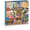 Dėlionė Bookshop Joy Laforme Merry Market 1000 Piece Foil Puzzle in a Square Box