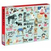 Dėlionė Mudpuppy Hot Dogs A-Z 1000 Piece Puzzle