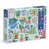 Dėlionė Bookshop Planter Perfection 1000 Piece Puzzle with Shaped Pieces