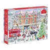 Dėlionė Bookshop Michael Storrings Christmas in London 1000 Piece Puzzle