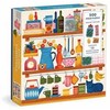Dėlionė Bookshop Kitchen Essentials 500 Piece Puzzle with Shaped Pieces