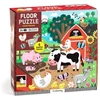 KNYGA Mudpuppy Bookshop Farm Friends 25 Piece Floor Puzzle with Shaped Pieces