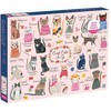 Dėlionė Carolyn Gavin Cool Cats A-Z 1000 Piece Puzzle