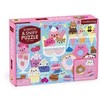Dėlionė Bookshop Cat Cafe 60 Piece Scratch &amp; Sniff Puzzle