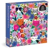 KNYGA Mudpuppy Puzzle rodzinne Kwitnące kotki 500 dalys 8+
