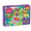 Dėlionė Bookshop Pizzasaurus 60 Piece Scratch &amp; Sniff Puzzle