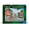 Ravensburger Dėlionė 1000 vnt. - Nostalgiškas kaimo gyvenimas