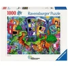 Ravensburger Dėlionė 1000 vnt. - Abstraktus boružėlių pasaulis