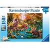 Ravensburger dėlionė „Dinozaurų susibūrimas“, 150 XXL det., nuo 7 m.