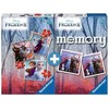 Ravensburger 3 dėlionės + memory® „Disney Ledo šalis 2“, nuo 4 m.