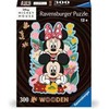 Ravensburger Medinė dėlionė 300 detalių Mickey ir Minnie Disney